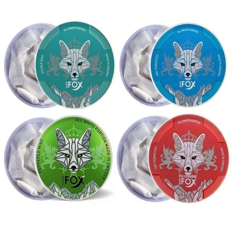 white fox nicotine pouch white fox nicotine pouch